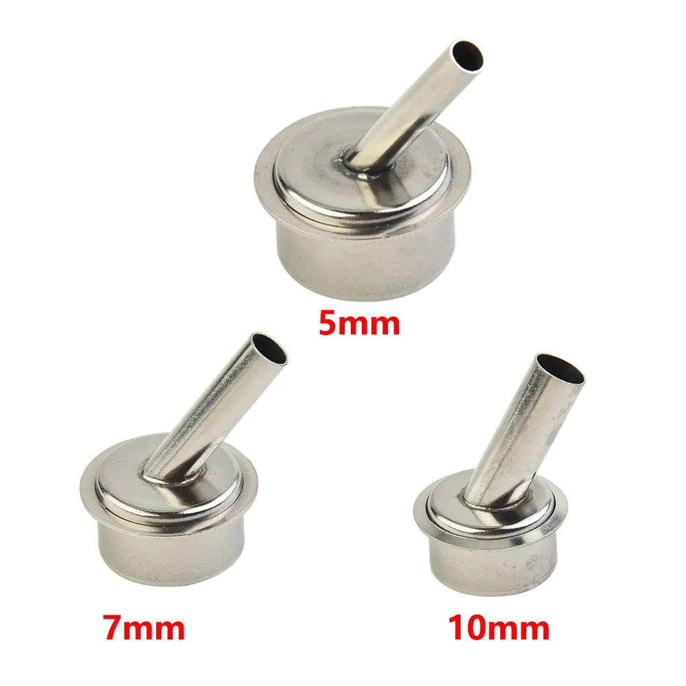 5/7/10mm 45° Bent Curved Angle Nozzle For QUICK 861DW Heat Hot Air Soldering Station Heat Gun Nozzle Replacement
5/7/10mm 45° Bent Curved Angle Nozzle For QUICK 861DW Heat Hot Air Soldering Station Heat Gun Nozzle Replacement