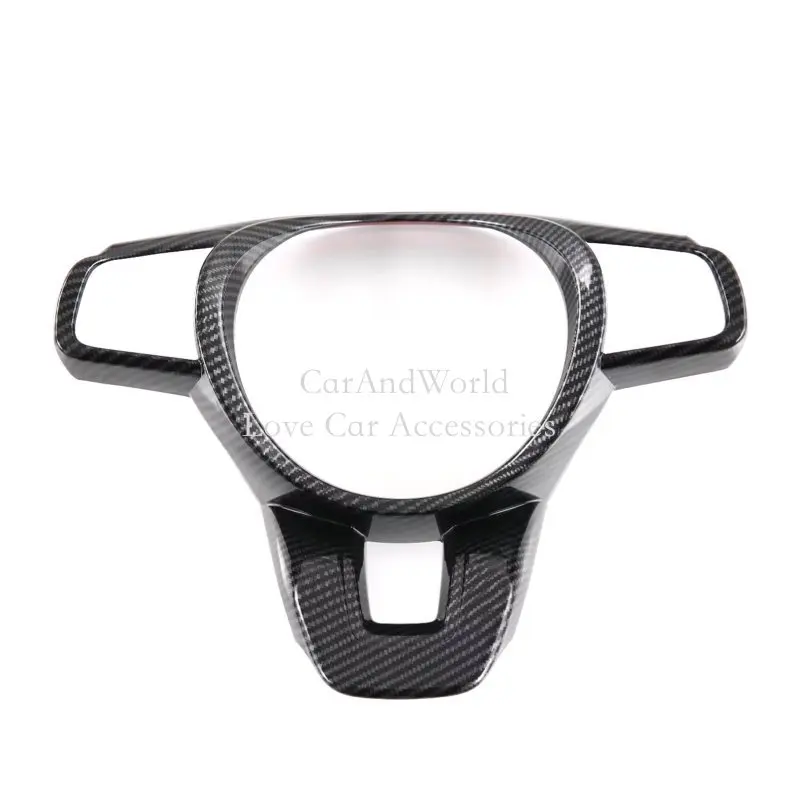 Carbon Fiber Interior Steering Wheel Switch Button Frame Cover Trims Car Garnish Accessories For Honda HRV HR-V VEZEL 2022 2023
Carbon Fiber Interior Steering Wheel Switch Button Frame Cover Trims Car Garnish Accessories For Honda HRV HR-V VEZEL 2022 2023