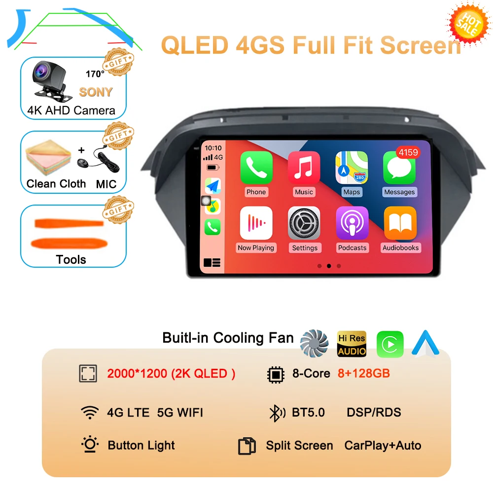 Android 15 для Honda Acura MDX 2007-2013, автомобильный мультимедийный стерео видеоплеер, GPS-навигация, радио, беспроводной Carplay Auto QLED 4G
Android 15 для Honda Acura MDX 2007-2013, автомобильный мультимедийный стерео видеоплеер, GPS-навигация, радио, беспроводной Carplay Auto QLED 4G