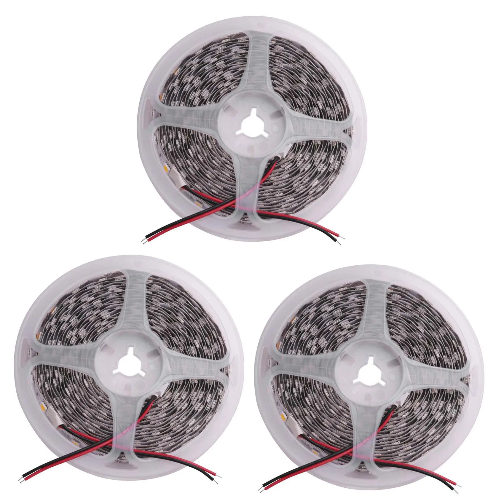 3pcs 5M 300 Warm White LED 5050 SMD Flexible Light Lamp Strip 12V DC Home Club
3pcs 5M 300 Warm White LED 5050 SMD Flexible Light Lamp Strip 12V DC Home Club