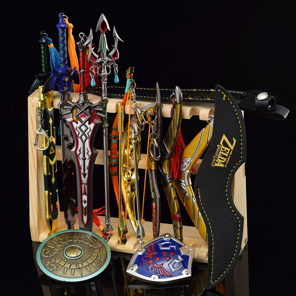 The Hyrule Fantasy Weapon Set Zelda Model Toys Game Periphery Tears of The Kingdom Link Weapon Samurai Sword Gift Toys for Boys
The Hyrule Fantasy Weapon Set Zelda Model Toys Game Periphery Tears of The Kingdom Link Weapon Samurai Sword Gift Toys for Boys