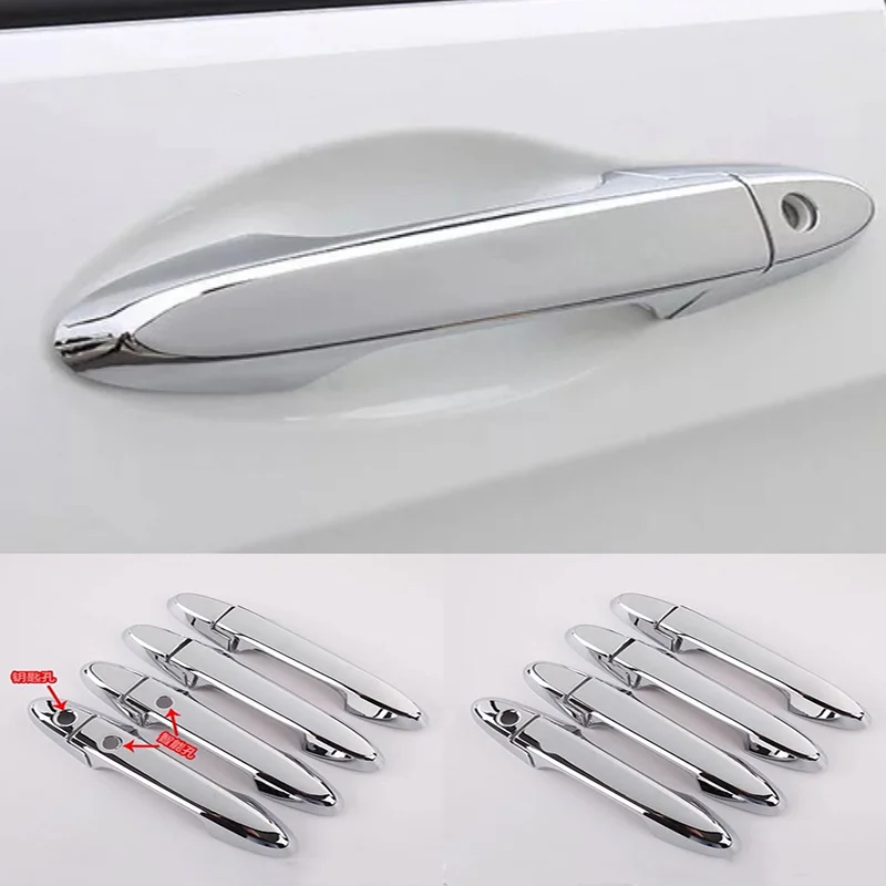 For Honda City 2015 1set ABS Silver Chrome Outer Door Handles Cover Frame Trim Sticker Decoration Pull Doorknob Car Accessories 
For Honda City 2015 1set ABS Silver Chrome Outer Door Handles Cover Frame Trim Sticker Decoration Pull Doorknob Car Accessories