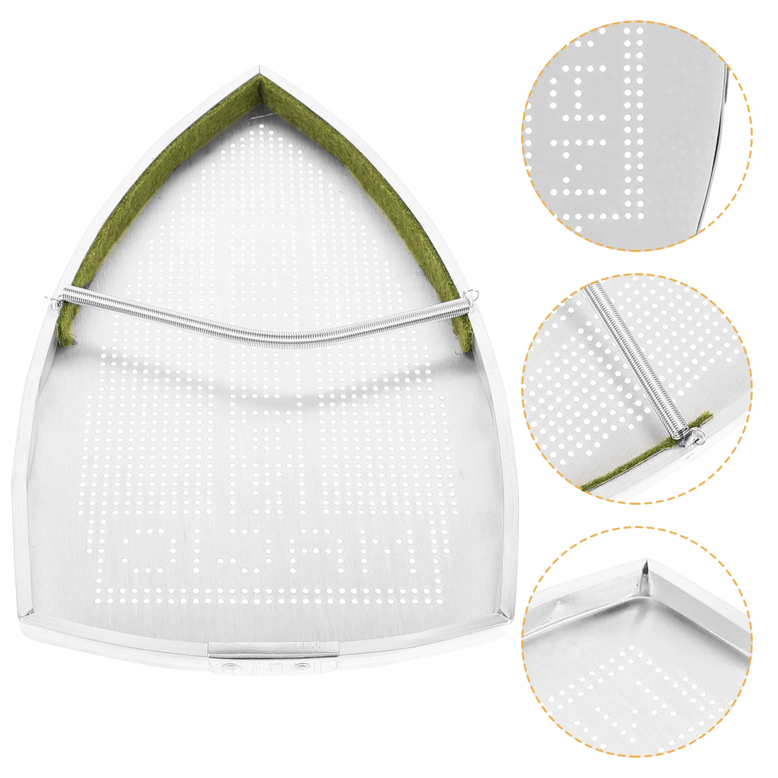 Aluminium Iron Shoe Cover Pad Covers Nonstick Plate Ironing Aid Board The Protector Metal
Aluminium Iron Shoe Cover Pad Covers Nonstick Plate Ironing Aid Board The Protector Metal