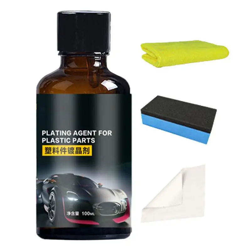 

Trim Restorer Long Lasting 100ml Coating Renewal Agent Spray Car Cleaner Safe For Cars Trucks Motorcycles RVs & More Restores