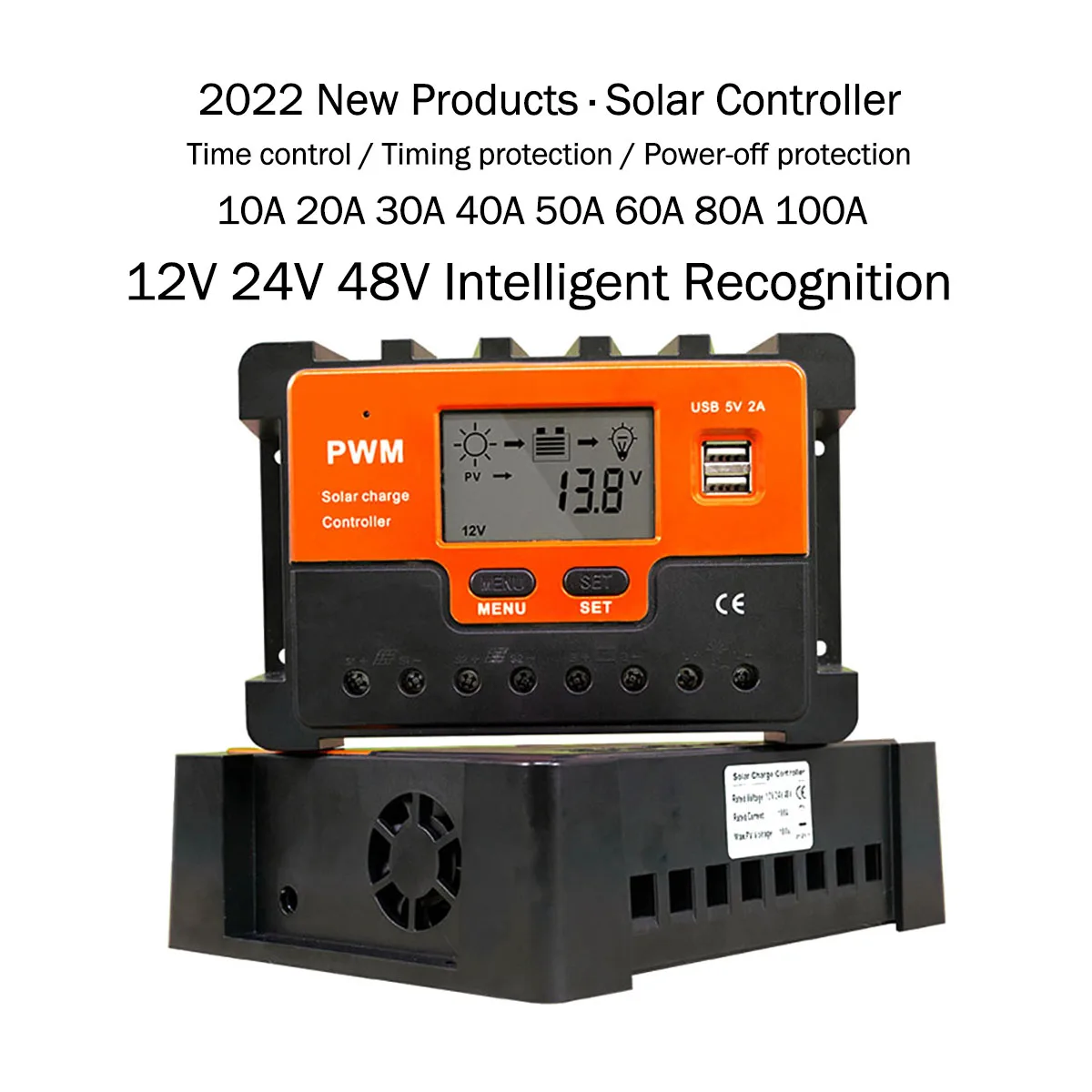 10A/20A/30A/40A/50A/60A/80A/100A PWM Solar Charge Controller 12V/24V/48V Battery Equalizer Charger Solar Controll Regulator
10A/20A/30A/40A/50A/60A/80A/100A PWM Solar Charge Controller 12V/24V/48V Battery Equalizer Charger Solar Controll Regulator