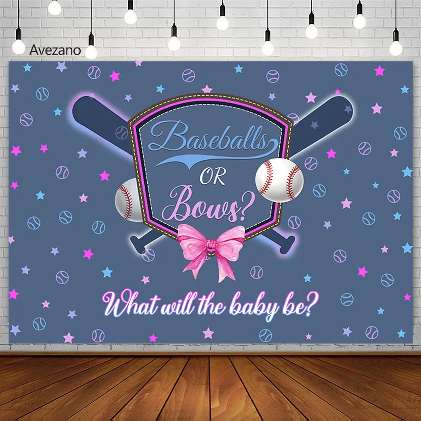 Gender Reveal Party Photography Background Boy or Girl Baseball Or Bows Backdrops Decor For Photo Studio Photozone Photocall
Gender Reveal Party Photography Background Boy or Girl Baseball Or Bows Backdrops Decor For Photo Studio Photozone Photocall