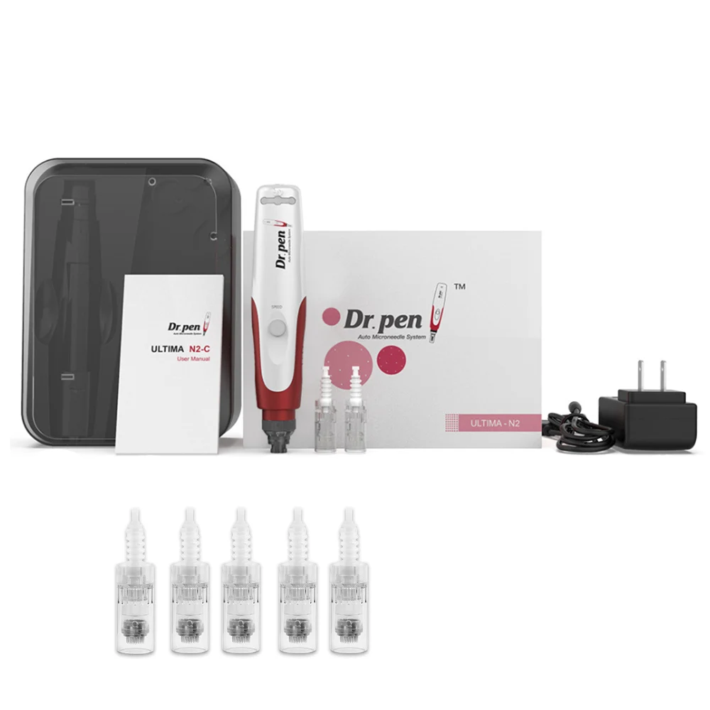 Dr Pen N2 Electric Derma Pen with 7Pcs Cartridge Professional Microneedle Machine MTS Dermapen Mesotherapy Skin Care Beauty Tool
Dr Pen N2 Electric Derma Pen with 7Pcs Cartridge Professional Microneedle Machine MTS Dermapen Mesotherapy Skin Care Beauty Tool