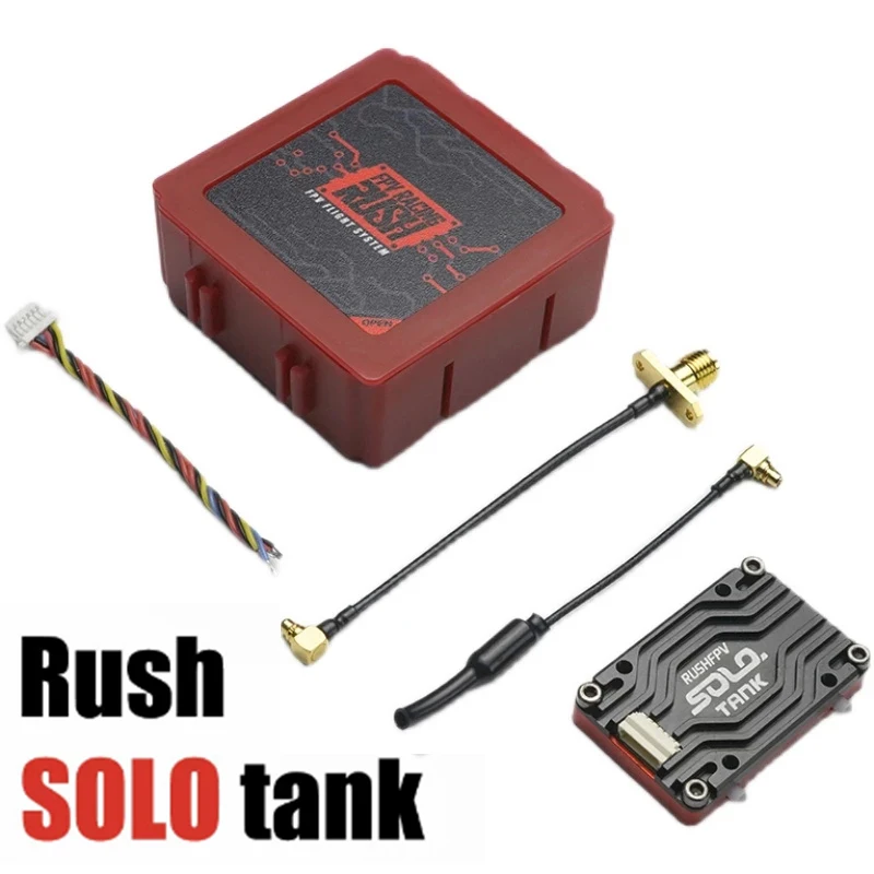 RUSH SOLO TANK 5.8G VTX Video Transmitter Raceband PIT/25-1.6W Switchable CNC Shell RC FPV Racing Fixed-Wing
RUSH SOLO TANK 5.8G VTX Video Transmitter Raceband PIT/25-1.6W Switchable CNC Shell RC FPV Racing Fixed-Wing