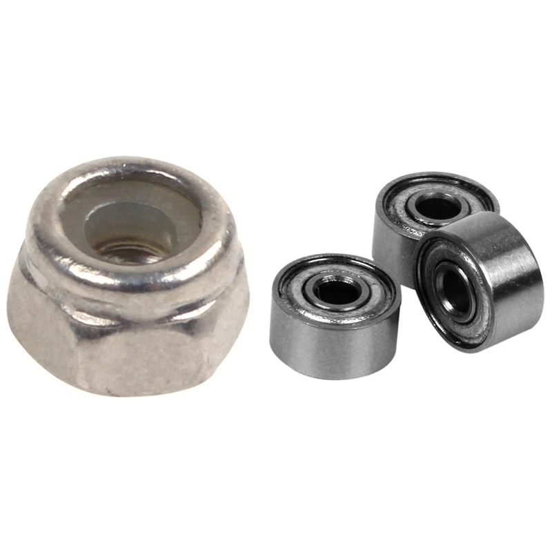 50 Pcs M2 Zinc Plated Self-Locking Nylon Insert Hex Lock Nuts & 10 Pcs Miniature Shielded Metric Radial Ball Bearing
50 Pcs M2 Zinc Plated Self-Locking Nylon Insert Hex Lock Nuts & 10 Pcs Miniature Shielded Metric Radial Ball Bearing