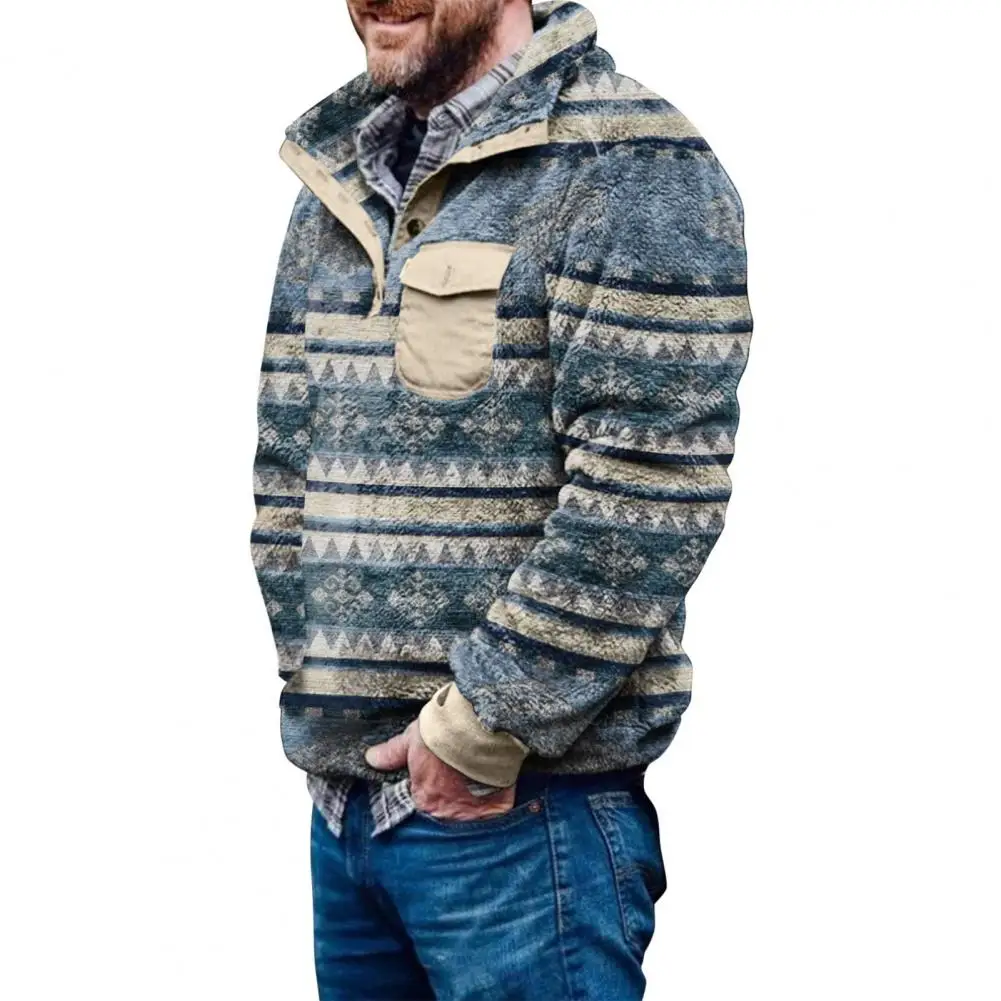 Simple Plush Sweatshirt Lapel Windproof Pullover Sweatshirt Autumn Winter Vintage Plaid Print Plush Loose Sweatshirt
Simple Plush Sweatshirt Lapel Windproof Pullover Sweatshirt Autumn Winter Vintage Plaid Print Plush Loose Sweatshirt
