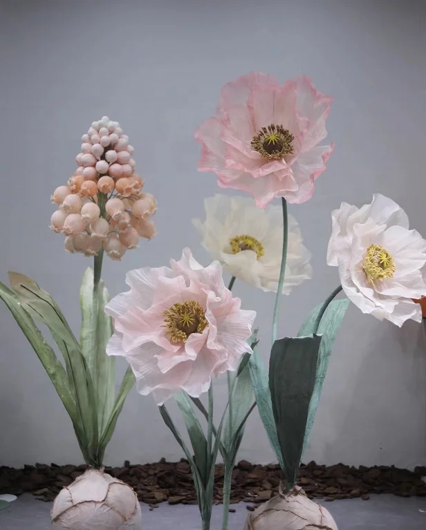 Wholesale Large Tall Giant Silk poppy lotus Stand Set Real Touch Artificial Standing Giant Flower for Wedding Event
Wholesale Large Tall Giant Silk poppy lotus Stand Set Real Touch Artificial Standing Giant Flower for Wedding Event