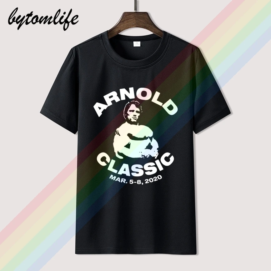 Arnold Classic Mar 5-8 2020 Hoodie T Shirt Men's Summer Black 100% Cotton Short Sleeves Popular Normal Tee Shirts Tops Tee
Arnold Classic Mar 5-8 2020 Hoodie T Shirt Men's Summer Black 100% Cotton Short Sleeves Popular Normal Tee Shirts Tops Tee
