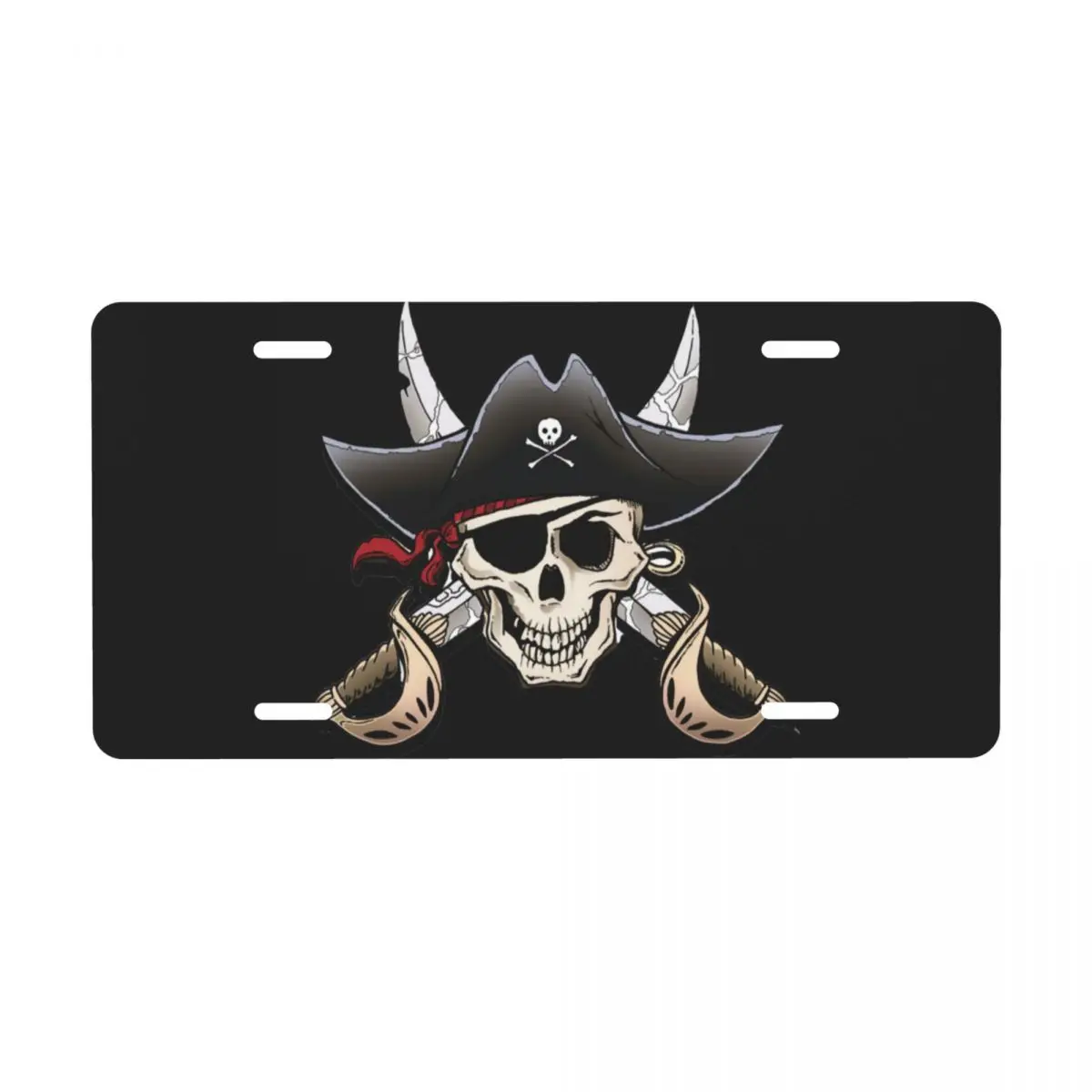 Older Broken Jolly Roger Skull Cross Bones Pirates Car License Plate Signs for Garage Bar Pub Club
Older Broken Jolly Roger Skull Cross Bones Pirates Car License Plate Signs for Garage Bar Pub Club