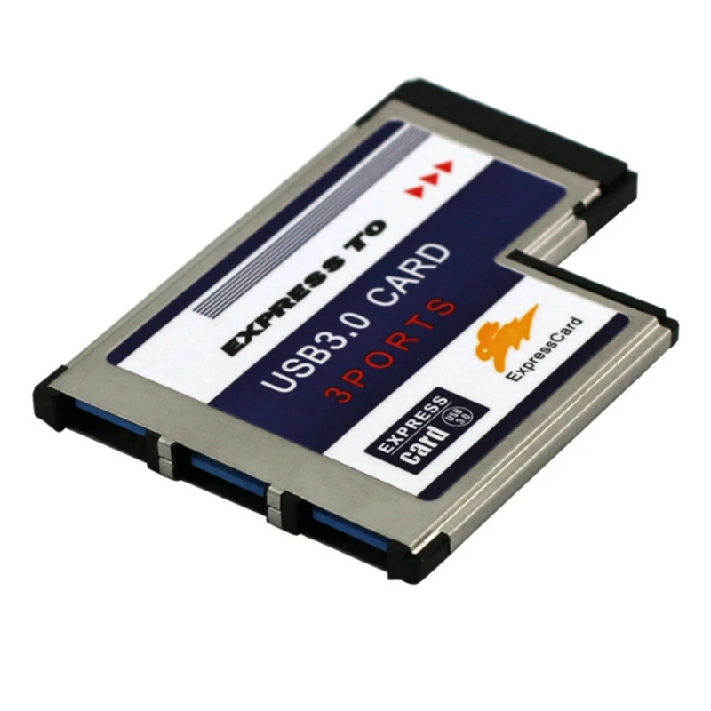 USB 3.0 Express Card 3 Port Expansion Card 34/54MM Adapter Converter USB3.0 to Expresscard Express Card for Laptop
USB 3.0 Express Card 3 Port Expansion Card 34/54MM Adapter Converter USB3.0 to Expresscard Express Card for Laptop