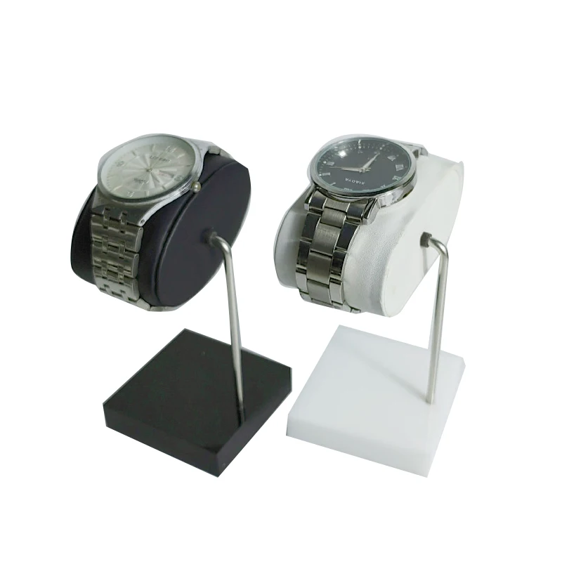Metal Watch Holder Stable PU Leather Display Stand for Jewelry Bracelet Bangle Watch Strap Case Jewelry Organizer with Pillow
Metal Watch Holder Stable PU Leather Display Stand for Jewelry Bracelet Bangle Watch Strap Case Jewelry Organizer with Pillow