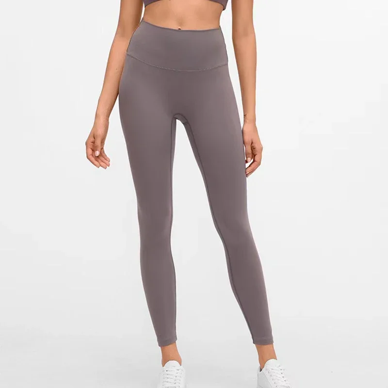 Lulu One-piece Cutting Yoga Leggings Fitness Tummy Control Squat Proof Elasticity Leggings Women Sport Tights High Waisted Pants
Lulu One-piece Cutting Yoga Leggings Fitness Tummy Control Squat Proof Elasticity Leggings Women Sport Tights High Waisted Pants