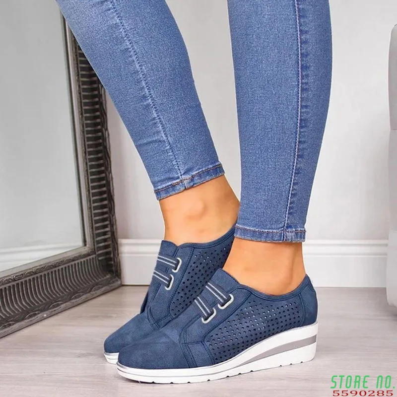 2020 Flock New High Heel Lady Casual Women Sneakers Leisure Platform Shoes Breathable Height Increasing Shoes Women Flats
2020 Flock New High Heel Lady Casual Women Sneakers Leisure Platform Shoes Breathable Height Increasing Shoes Women Flats