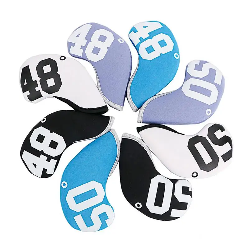7pcs Iron Driver Golf Club Cover Putter Headcovers Set Replaceable Protector Outdoor Guard Sleeve Accessories Gifts Light Purple
7pcs Iron Driver Golf Club Cover Putter Headcovers Set Replaceable Protector Outdoor Guard Sleeve Accessories Gifts Light Purple
