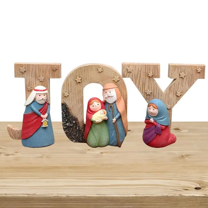 Resin Nativity Manger Ornaments Set Resin Figurines Family Nativity Manger Room Statue Decorations Tabletop Dining Table Decor
Resin Nativity Manger Ornaments Set Resin Figurines Family Nativity Manger Room Statue Decorations Tabletop Dining Table Decor