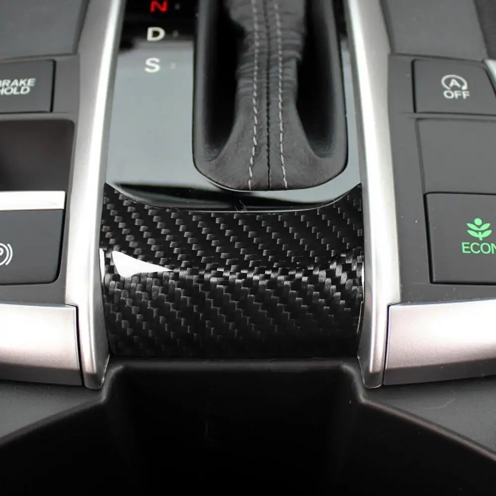 Gear Knob Panel Sticker Eco-friendly Gear Shift Panel Low Trim Cover Mirror Polish Carbon Fiber Gear Shift Panel Decal
Gear Knob Panel Sticker Eco-friendly Gear Shift Panel Low Trim Cover Mirror Polish Carbon Fiber Gear Shift Panel Decal