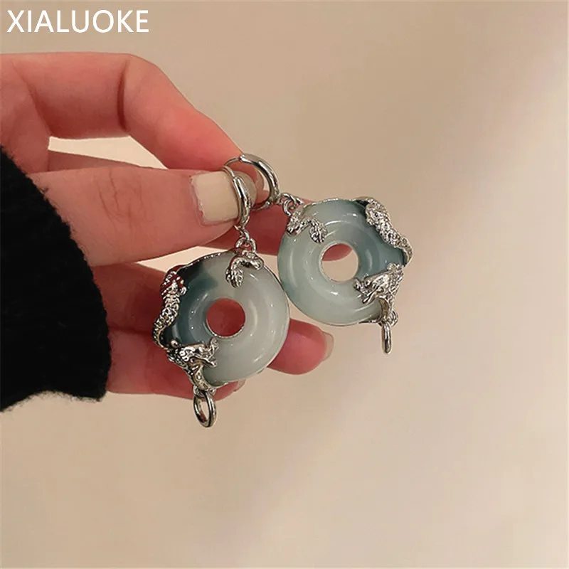 Женские Геометрические серёжки-кольца xialuрезервуар, круглое украшение, с панлоном, 2022
Женские Геометрические серёжки-кольца xialuрезервуар, круглое украшение, с панлоном, 2022