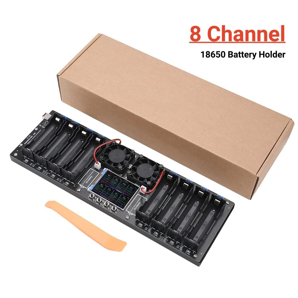 Aideepen 8-канальный тестер емкости литиевых батарей 18650
Aideepen 8-канальный тестер емкости литиевых батарей 18650