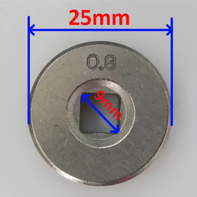 Roll Parts 0.8-0.9 Kunrled-Groove .030\"-.035\" Mig Welder Wire Feed Drive Durable Drive Roller Parts New Hot Sale
Roll Parts 0.8-0.9 Kunrled-Groove .030\"-.035\" Mig Welder Wire Feed Drive Durable Drive Roller Parts New Hot Sale