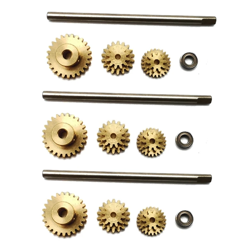 3X For WPL D12 1/10 RC Truck Car Upgrade Parts Transmission Gearbox Metal Gear Set Spare Accessories
3X For WPL D12 1/10 RC Truck Car Upgrade Parts Transmission Gearbox Metal Gear Set Spare Accessories