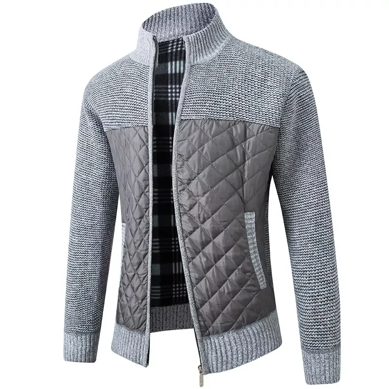 2022New Autumn Winter New Men's Jacket Slim Fit Stand Collar Zipper Jacket Men Solid Cotton Thick Warm Jacket Men Sweater
2022New Autumn Winter New Men's Jacket Slim Fit Stand Collar Zipper Jacket Men Solid Cotton Thick Warm Jacket Men Sweater