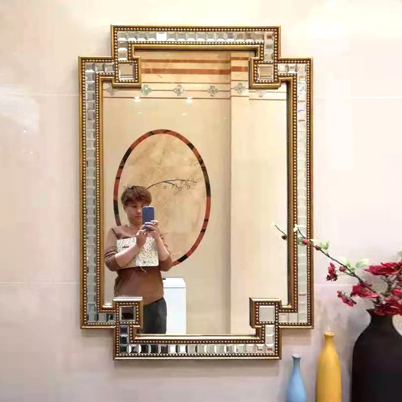 Bathroom desk mirror Wall Mirrors Irregular Large Elegant Wall Mirrors Elegant Vintage Elegant Macrame Miroir Mural Decoration
Bathroom desk mirror Wall Mirrors Irregular Large Elegant Wall Mirrors Elegant Vintage Elegant Macrame Miroir Mural Decoration