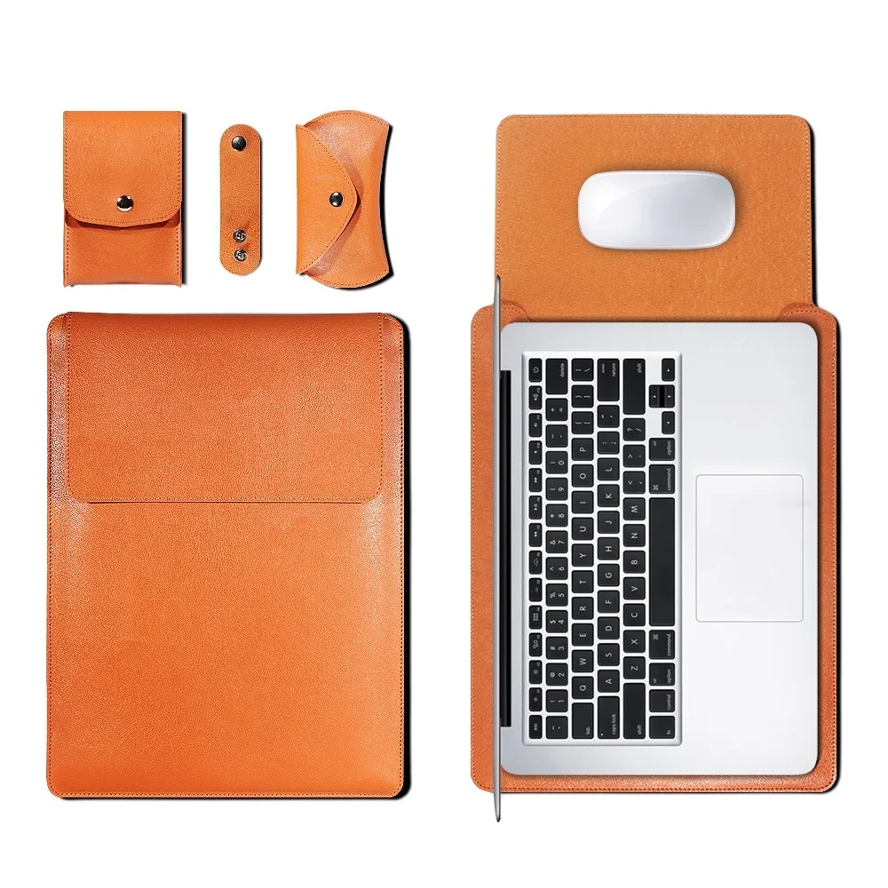 PU Leather Sleeve Bag Case For Macbook Air Pro 11 12 13 15 16 Cover A1466 Liner Sleeve For Macbook Air 13.3 Case 2020 A2179
PU Leather Sleeve Bag Case For Macbook Air Pro 11 12 13 15 16 Cover A1466 Liner Sleeve For Macbook Air 13.3 Case 2020 A2179