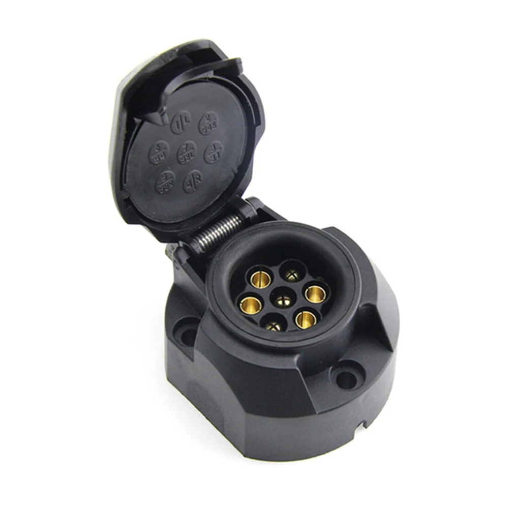 DC 12V 7 Pin Car Trailer Caravan Plug Socket Wiring Connector Adapter Kit Plastic Car Electronics Accessories Connector Adapter
DC 12V 7 Pin Car Trailer Caravan Plug Socket Wiring Connector Adapter Kit Plastic Car Electronics Accessories Connector Adapter