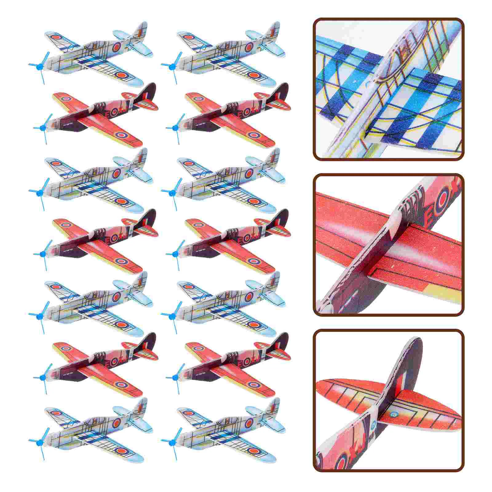 36 Pcs Big Bubble Outdoor Kids Toys Foams Planes Interesting Glider Children's Bed Interactive Airplane Game Funny
36 Pcs Big Bubble Outdoor Kids Toys Foams Planes Interesting Glider Children's Bed Interactive Airplane Game Funny