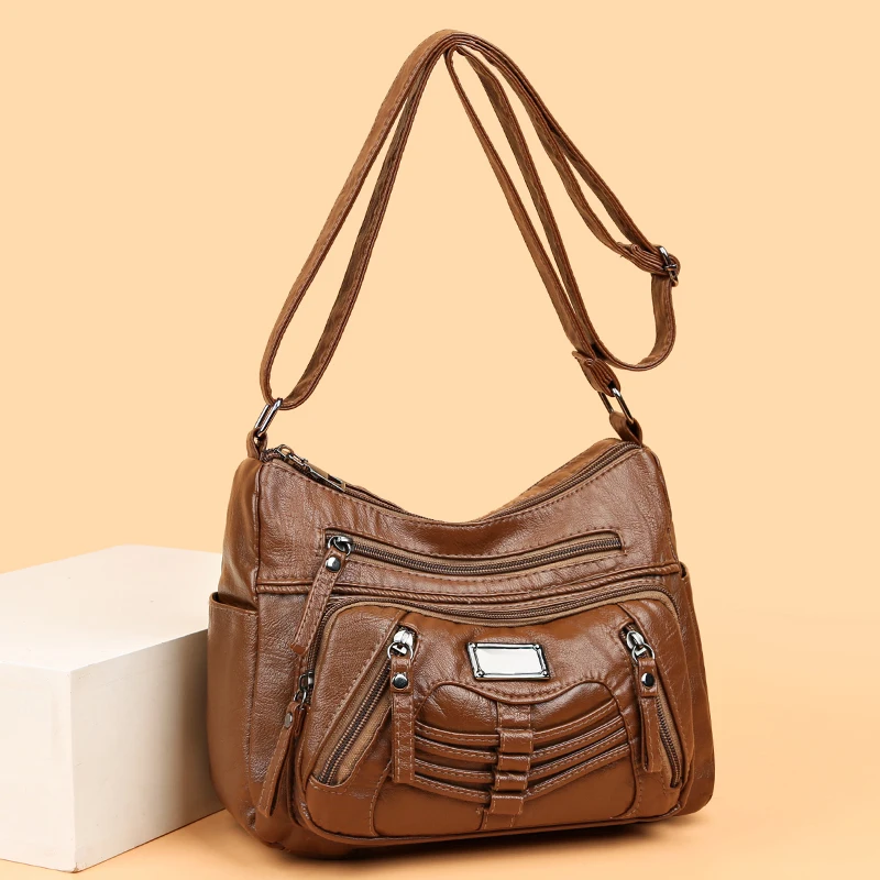 Women's Vintage Handbags and Purses Retro Design Female Shoulder Crossbody Bags for Women 2023 Soft Pu Leather Travel Bag Sac
Women's Vintage Handbags and Purses Retro Design Female Shoulder Crossbody Bags for Women 2023 Soft Pu Leather Travel Bag Sac