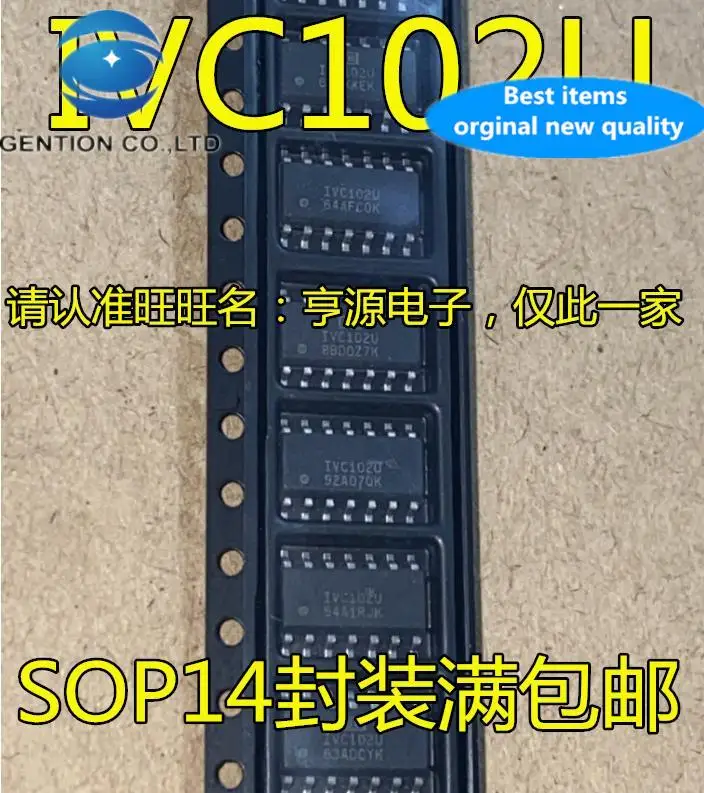 Интегральная схема IVC102 IVC102U SOP14, микросхема операционного усилителя, 100% оригинальная, 5 шт.
Интегральная схема IVC102 IVC102U SOP14, микросхема операционного усилителя, 100% оригинальная, 5 шт.