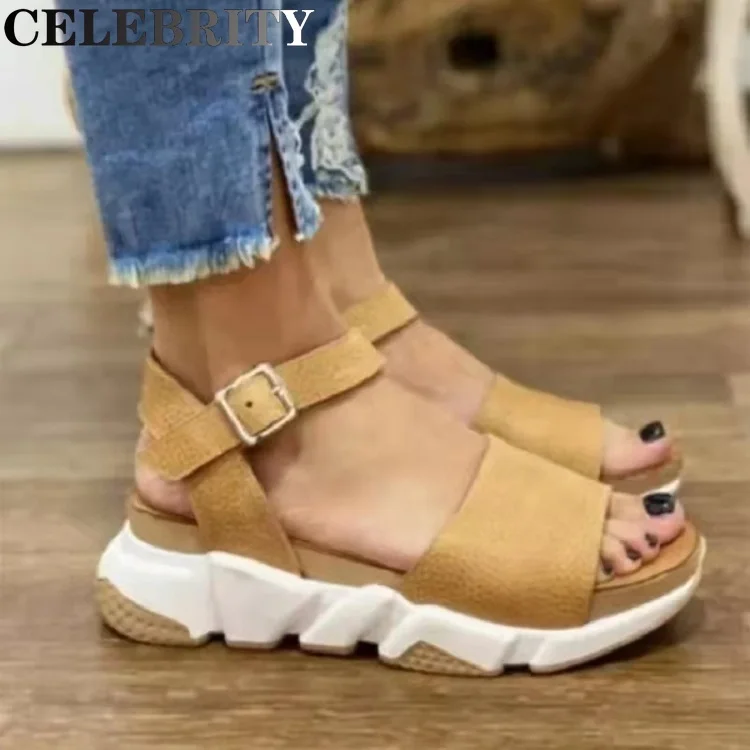 Wedge Women Sandals Platform Shoes 2022 New Summer Fashion Flat Sneakers Slippers Women Sandals
Wedge Women Sandals Platform Shoes 2022 New Summer Fashion Flat Sneakers Slippers Women Sandals