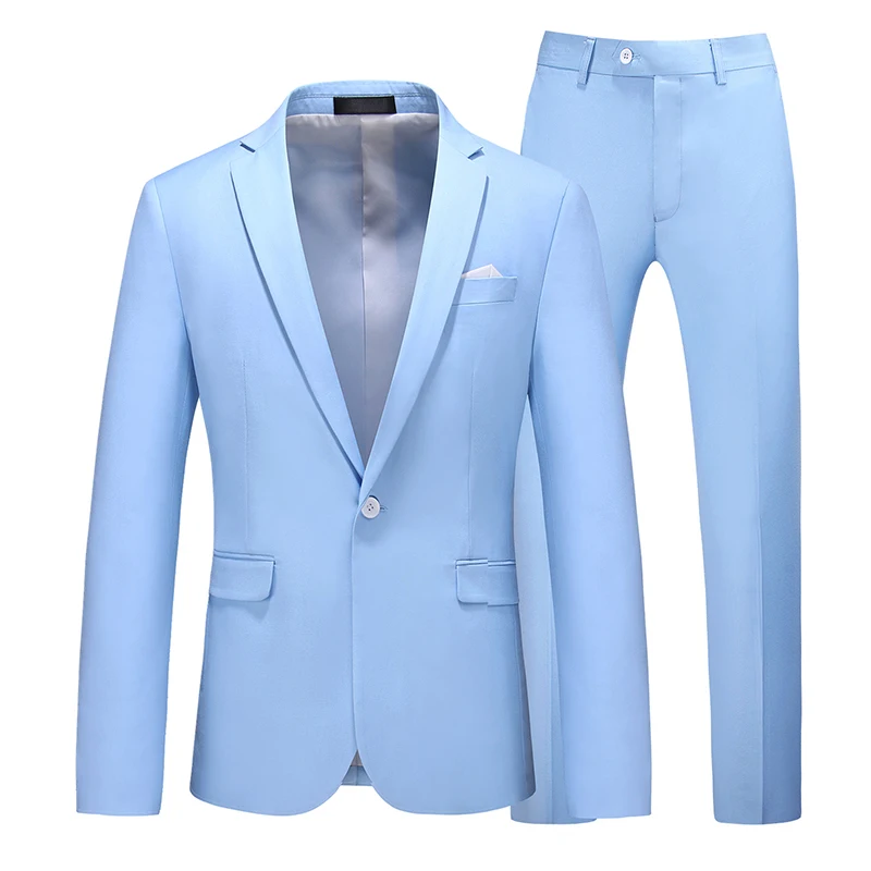 2022Men's Suits Two-piece Fashion Slim Suits blazer + pants business casual workwear groom wedding dress S-6XL
2022Men's Suits Two-piece Fashion Slim Suits blazer + pants business casual workwear groom wedding dress S-6XL