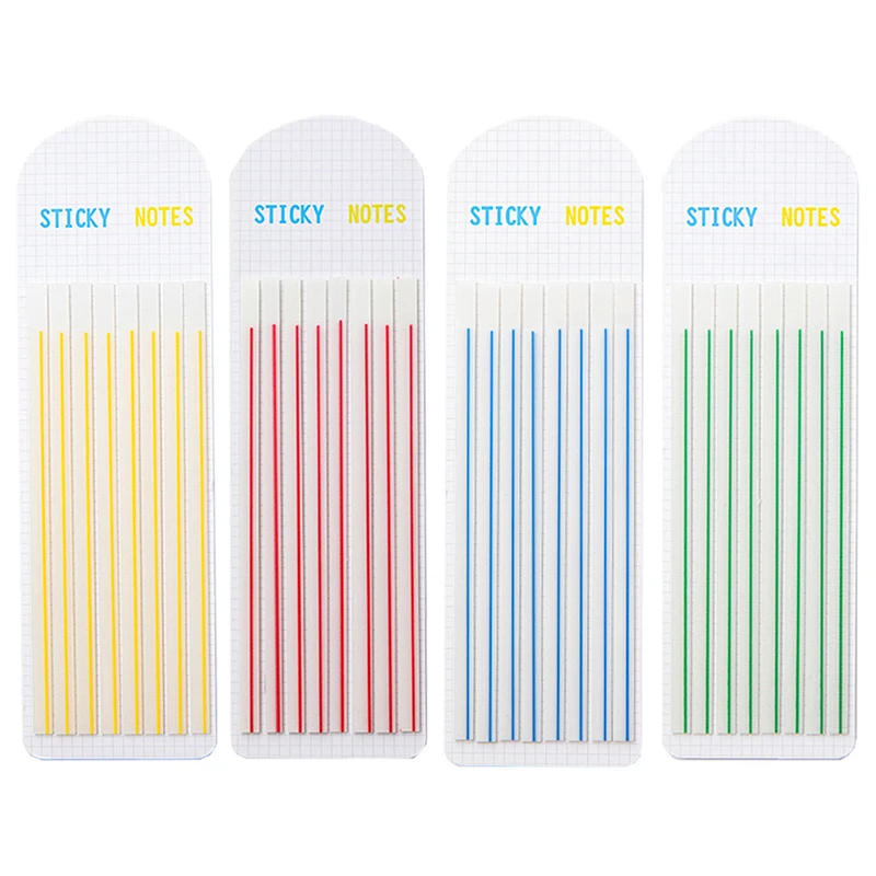 160 Sheets Slender Horizontal Line Marker Stickers Waterproof Transparent Posted It Sticky Notes Pads School Office Stationery
160 Sheets Slender Horizontal Line Marker Stickers Waterproof Transparent Posted It Sticky Notes Pads School Office Stationery