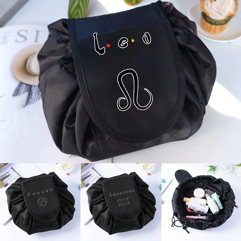 Women Drawstring Travel Cosmetic Bag Makeup Organizer Cosmetic Make up Bags Case Storage Toiletry Box Pouch Crossbody
Women Drawstring Travel Cosmetic Bag Makeup Organizer Cosmetic Make up Bags Case Storage Toiletry Box Pouch Crossbody