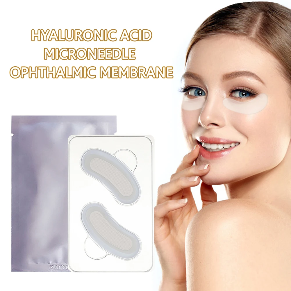 1pair Eye Fine Lines Removal Patch Anti-Aging Hyaluronic Acid Soluble Microneedle Eyemask Moisturizing Whitening Skin Beauty
1pair Eye Fine Lines Removal Patch Anti-Aging Hyaluronic Acid Soluble Microneedle Eyemask Moisturizing Whitening Skin Beauty