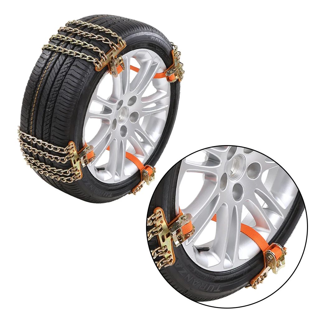 4 Chains SUV Wheel Car Winter Strap Snow Truck Wheels Balance Design Ice Non-slip
4 Chains SUV Wheel Car Winter Strap Snow Truck Wheels Balance Design Ice Non-slip