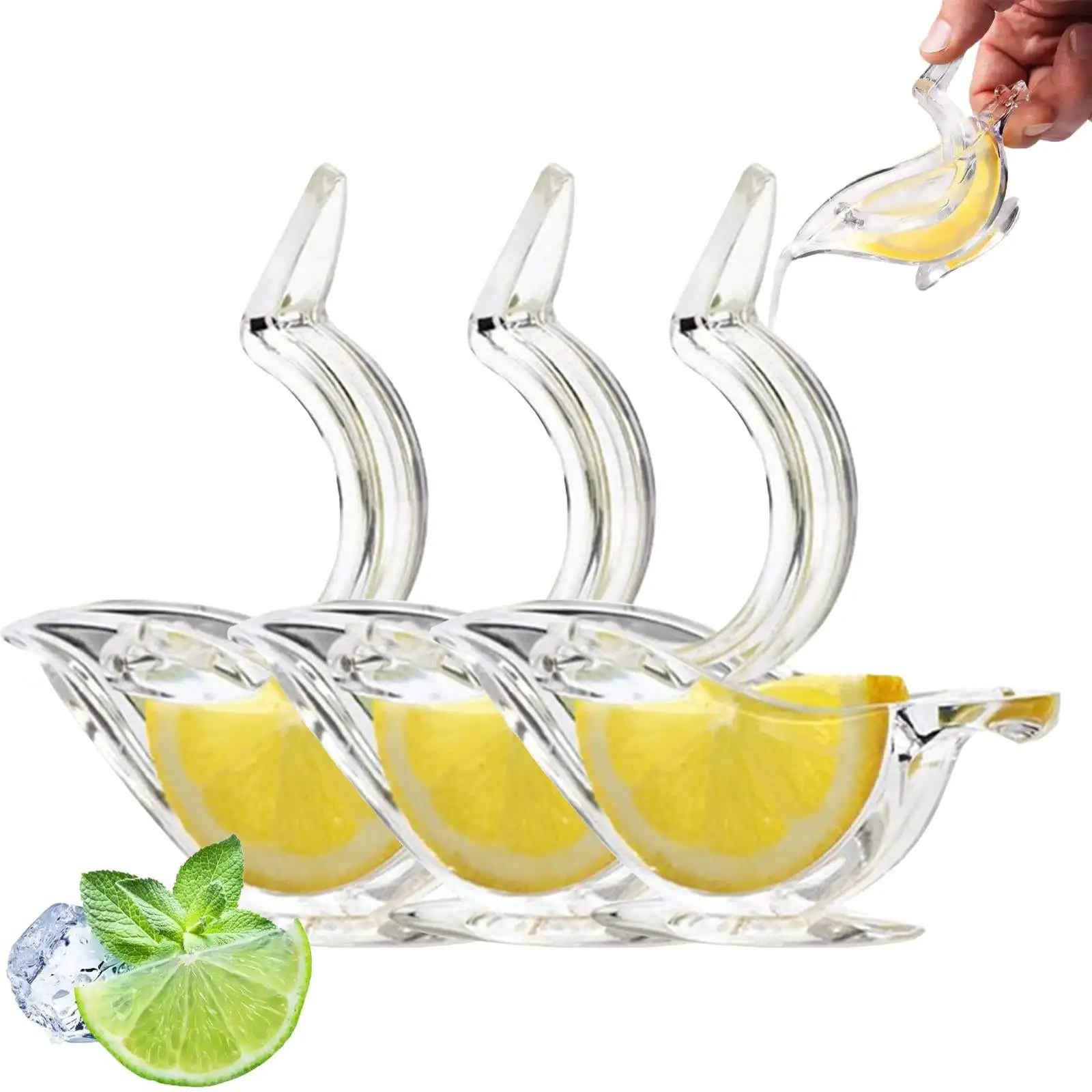 Acrylic Crystal Manual Press Juicer Lemon Slice Squeezer Hand Juicer for Orange Lemon Fruit Press Citrus Juicer Kitchen Gadgets
Acrylic Crystal Manual Press Juicer Lemon Slice Squeezer Hand Juicer for Orange Lemon Fruit Press Citrus Juicer Kitchen Gadgets