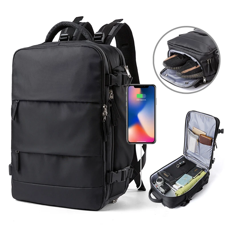 Women Multifunction Travel Large Capacity Backpack Ladies Weekend Outing Luggage With Wet Shoe Compartment 180° Open Way Bag
Women Multifunction Travel Large Capacity Backpack Ladies Weekend Outing Luggage With Wet Shoe Compartment 180° Open Way Bag