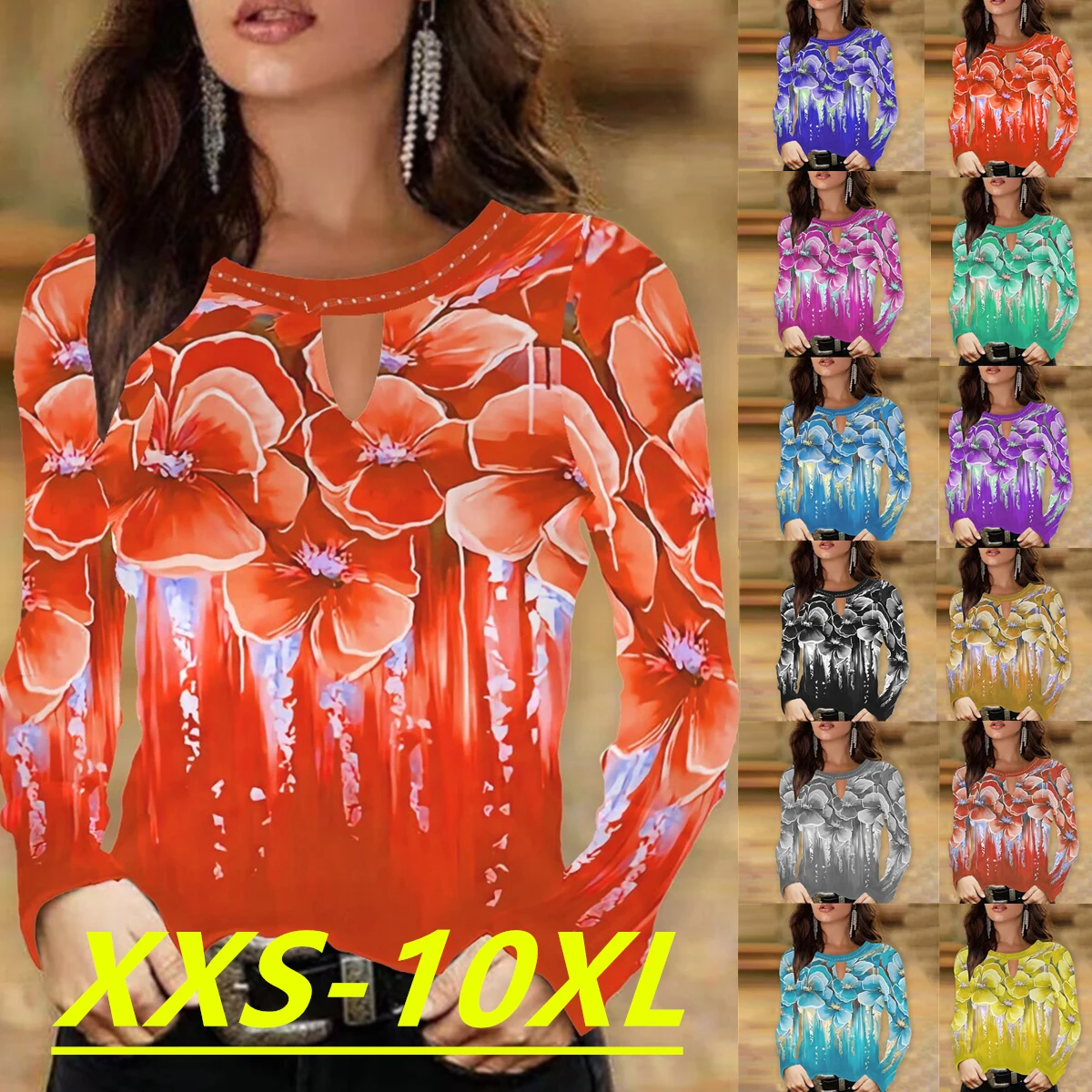 Autumn/Winter 2022 Fashion Women's Printed Round Neck Long Sleeve Comfortable Casual Plus Size Top XXS-10XL
Autumn/Winter 2022 Fashion Women's Printed Round Neck Long Sleeve Comfortable Casual Plus Size Top XXS-10XL