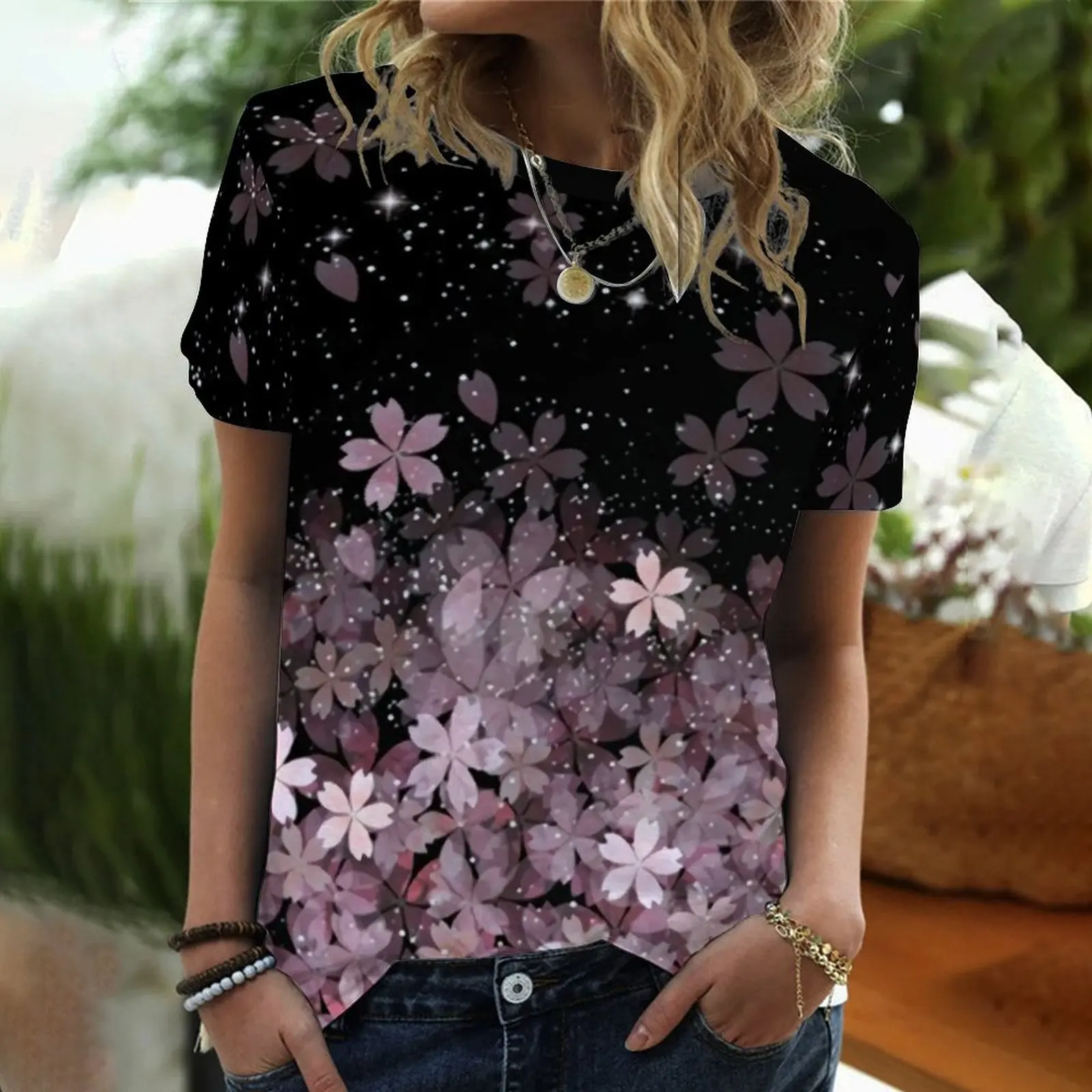 Vintage 3D Flower Print Women T Shirt Short Sleeve Loose Street Casual Oversized Tops Summer 2022 New Large Size 5XL 6XL 
Vintage 3D Flower Print Women T Shirt Short Sleeve Loose Street Casual Oversized Tops Summer 2022 New Large Size 5XL 6XL
