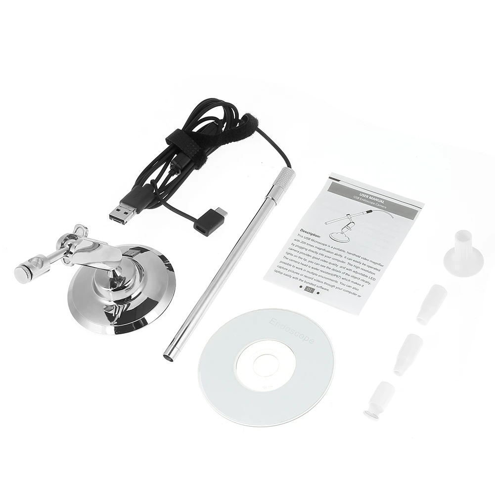 1pc 200X 8-LED Microscope Endoscope 720P Camera Magnifier USB/Micro USB for Computer/Cellphone
1pc 200X 8-LED Microscope Endoscope 720P Camera Magnifier USB/Micro USB for Computer/Cellphone