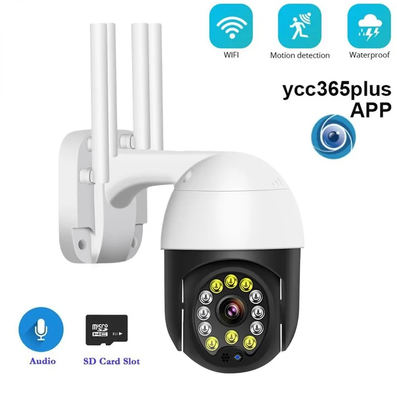 Wireless Security Camera Outdoor 1080P Ycc365 Plus APP CCTV Home Protection Waterproof WIFI IP Camera Two Ways Audio
Wireless Security Camera Outdoor 1080P Ycc365 Plus APP CCTV Home Protection Waterproof WIFI IP Camera Two Ways Audio