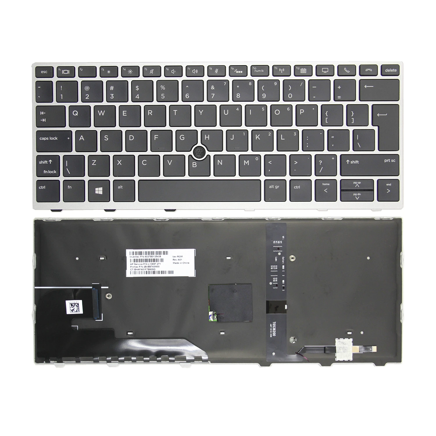 Клавиатура с подсветкой на английском языке для ноутбука HP EliteBook 730 G5 735 G5 73 G6 830 G5 830 G6 836 G6
Клавиатура с подсветкой на английском языке для ноутбука HP EliteBook 730 G5 735 G5 73 G6 830 G5 830 G6 836 G6