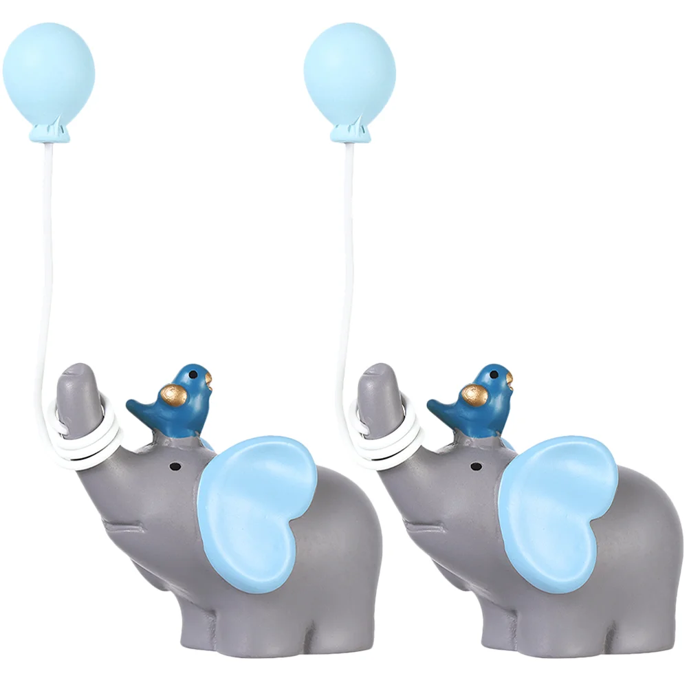 2pcs Decorative Elephant Cupcake Toppers Cake Decoration Cake Picks Elephant Figurines Cupcake Toppers
2pcs Decorative Elephant Cupcake Toppers Cake Decoration Cake Picks Elephant Figurines Cupcake Toppers