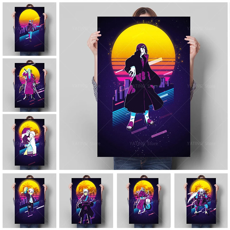 "Naruto" Character Japanese Anime Poster Living Room High Quality Canvas Painting Retro Art Home Wall Picture Decoration Mural
"Naruto" Character Japanese Anime Poster Living Room High Quality Canvas Painting Retro Art Home Wall Picture Decoration Mural